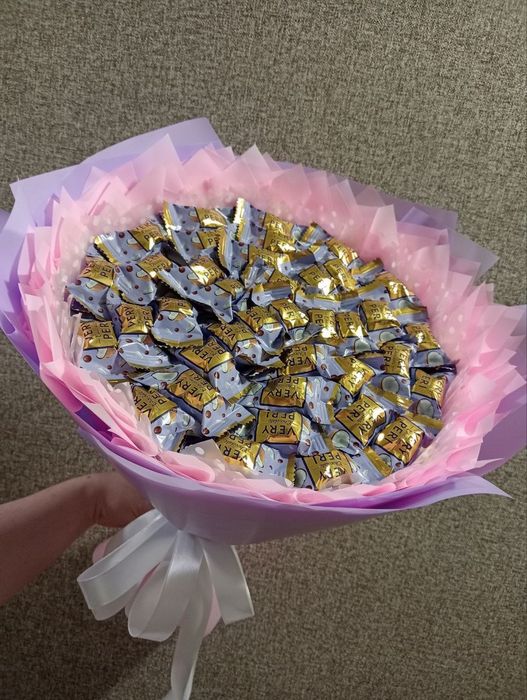 Букет з цукерок, букет с конфет, фуд-букет