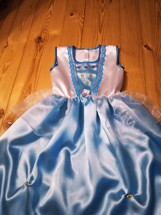 Nowy Strój Elsy 116-122 ELSA Królewna