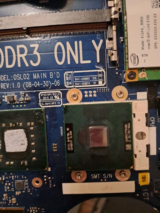 Laptop samsung r560 części