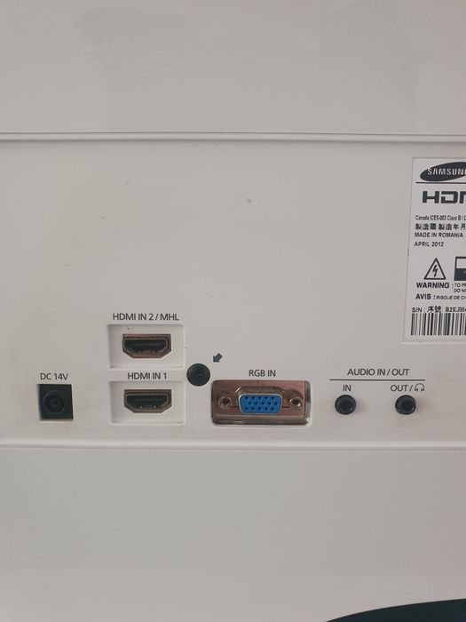 Vendo: Monitor Led Samsung 27 Full Hd S27b750v Multimédia Mhl 2ms 2 Hd