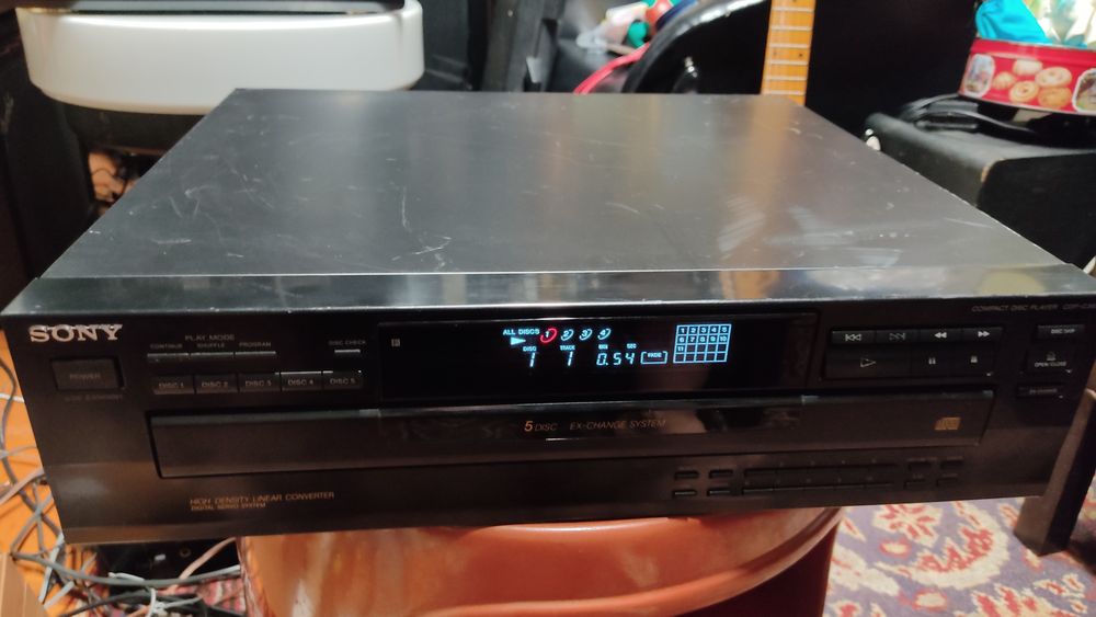 Leitor de Cd's Sony CDP-C365