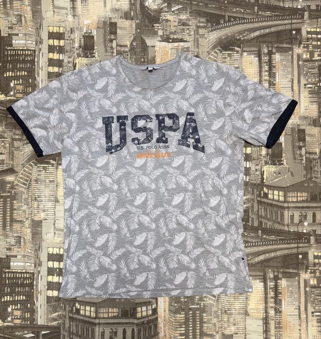 Футболка U.S. Polo Assn. с принтом