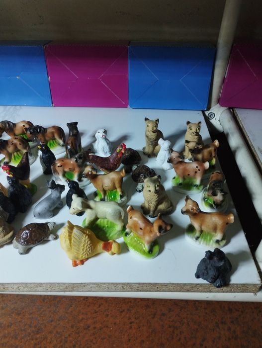 Casinhas e figuras de Natal