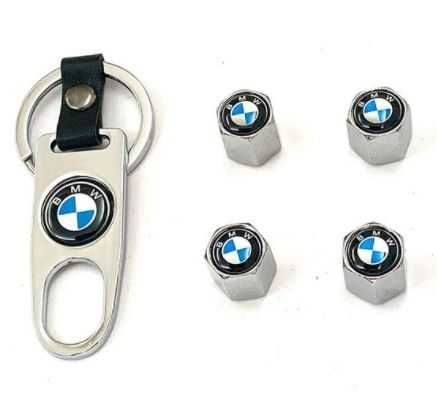 4 tampas de válvulas BMW ou ///M com e Sem porta-chaves