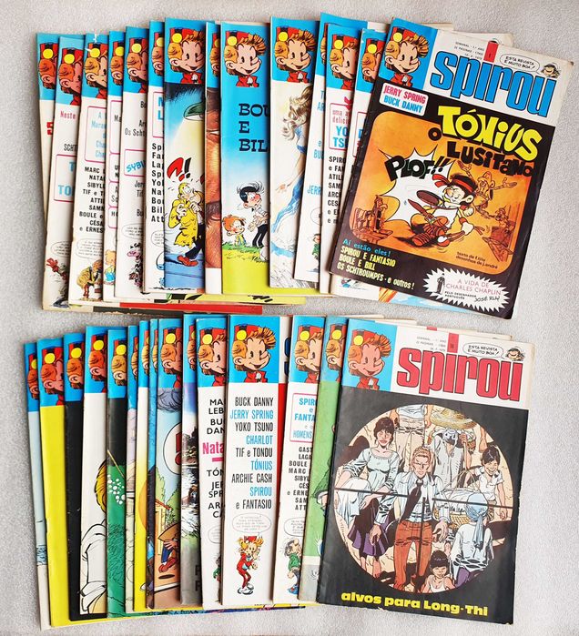 Revista "Spirou" ~ 2ª Serie Completa ~ 32 números ~ 1979 ~ RARO