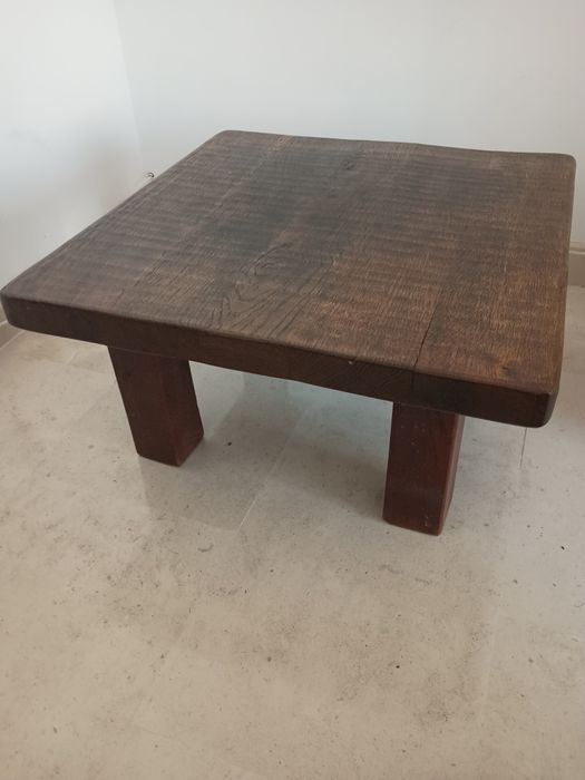 Mesa de centro madeira maciça