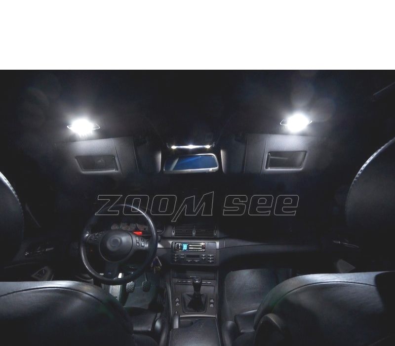 KIT 14 LAMPADAS LED INTERIOR BMW SERIE 3 E46 SEDAN COUPE 323IS 325I 325XI 328I 330I 330XI 325CI 323CI 99-20