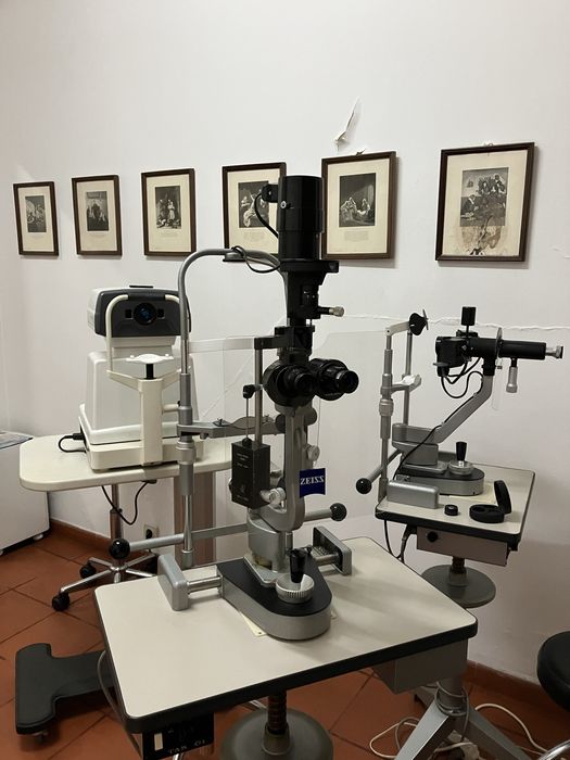 Oftalmologia/ aparelhagem de consultório/ equipamentos médicos