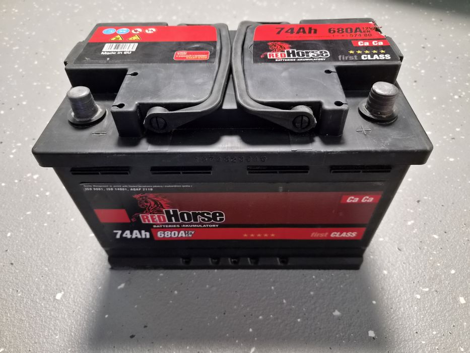 Akumulator Topla 60Ah EFB Red Horse 74Ah