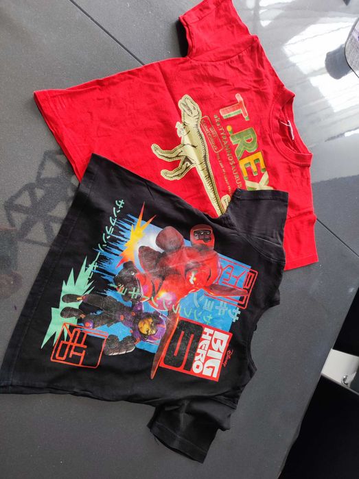 Komplet T-shirtòw -T.Rex i Disney