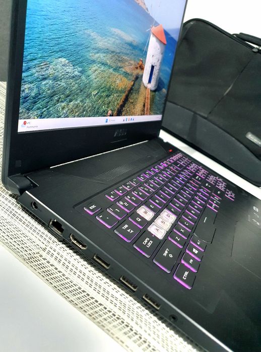 Asus TUF Gaming 17,3" 120HZ Ryzen™ 7/GeForce®/32GB/RGB/1,5TBNvme/Torba