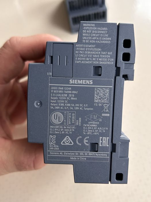 Молуль Siemens LOGO