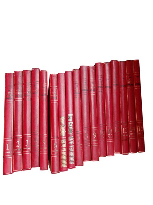 Encyclopedia Caxton (THE NEW CAXTON) + YEARBOOKS 1974–1975 | CAPA DURA