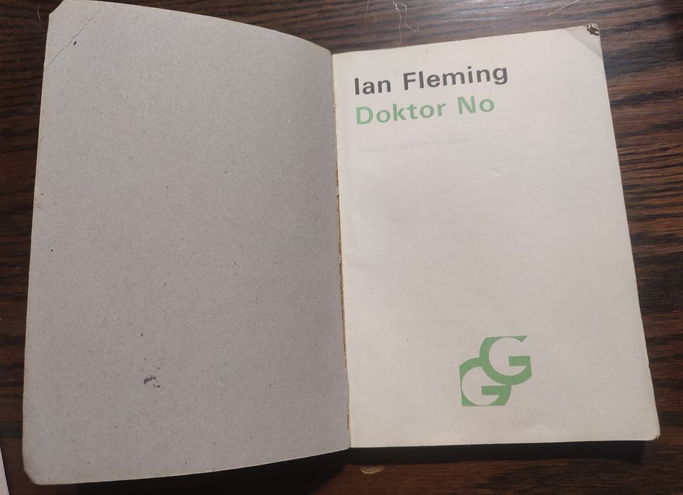 Ian Fleming - James Bond Doktor No wyd. G&G 1989