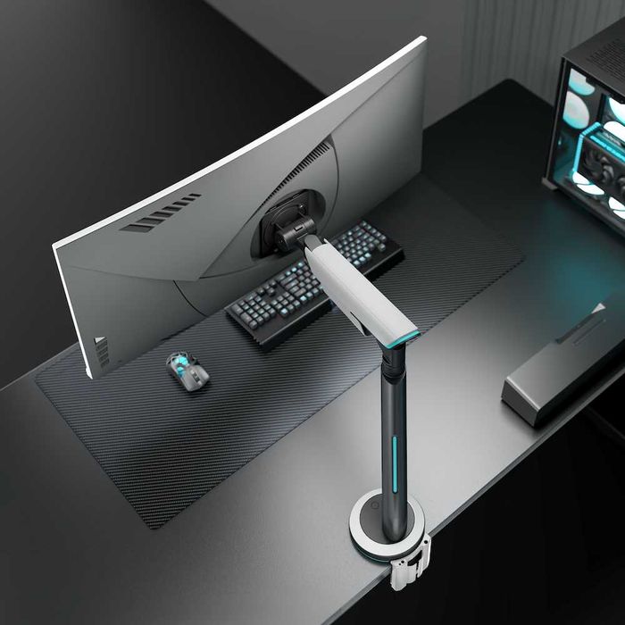24"-57" Настільне кріплення для монітора поворотно-похиле iTECH LDT96-C012 Кронштейн для монітора з регулюванням орієнтації