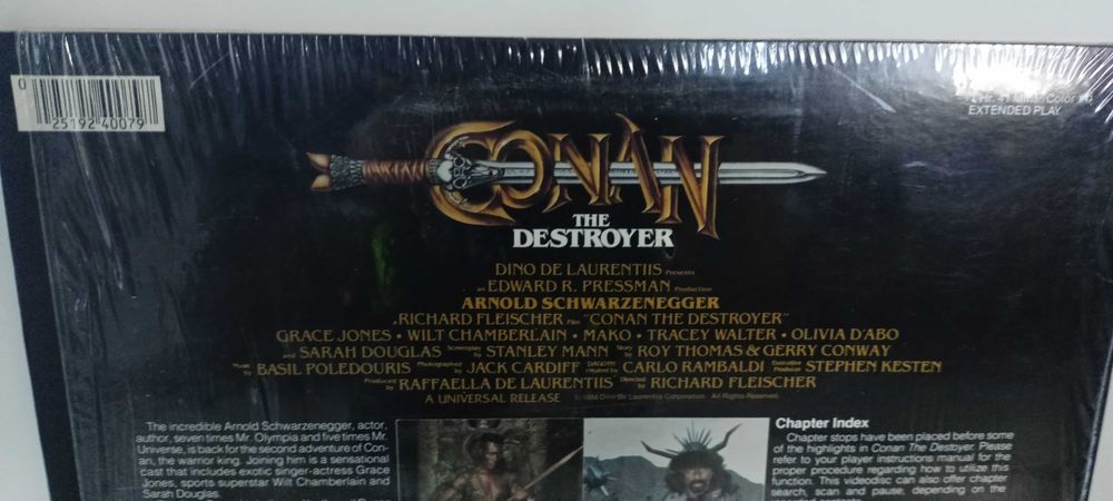 Laserdisc -Conan Theo Destroyer-Ntsc