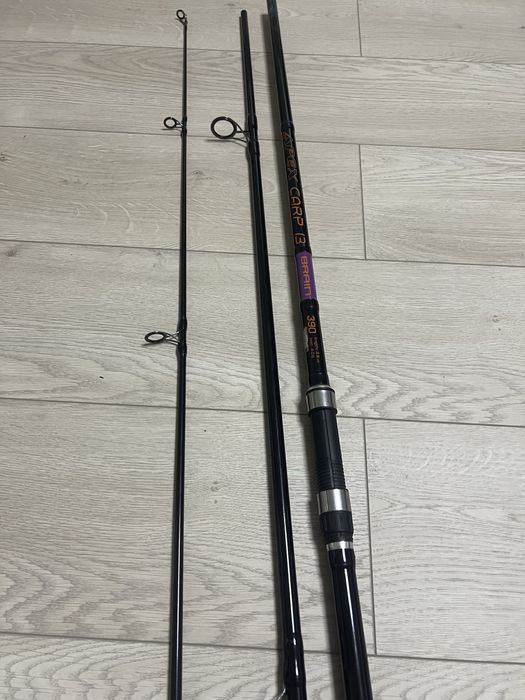 Удилище карповое Brain Apex Carp 3.90m 4.0lbs в комплекті з катушкою