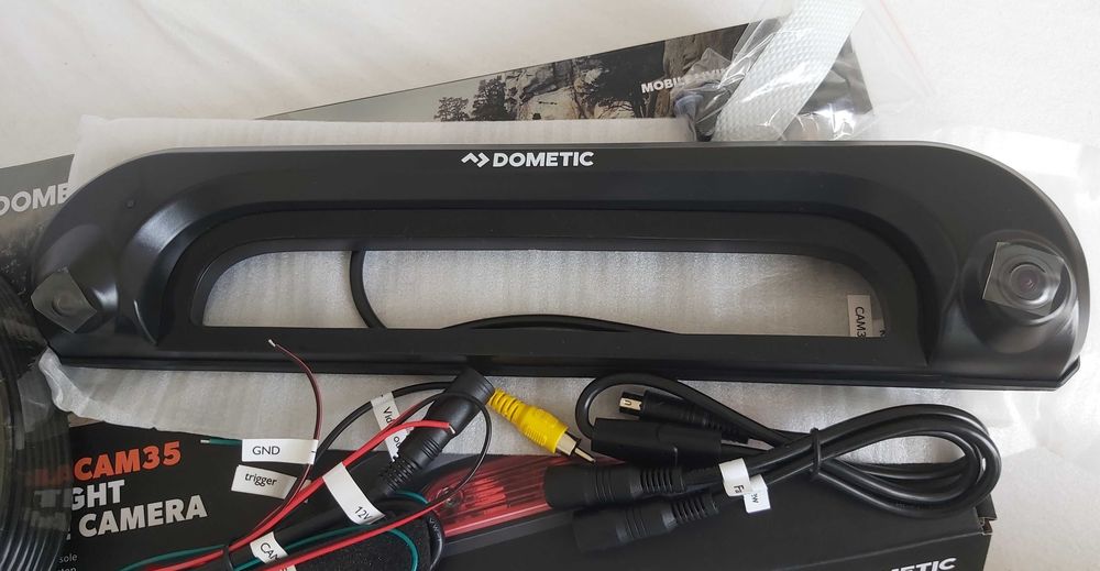 Podwójna Kamera Dometic TwinNav CAM35 brake light console NOWA