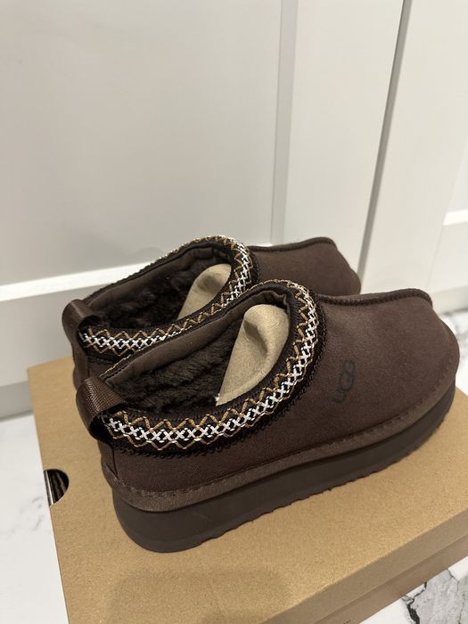 Czekoladowe sniegowce klapki ugg tazz II 36