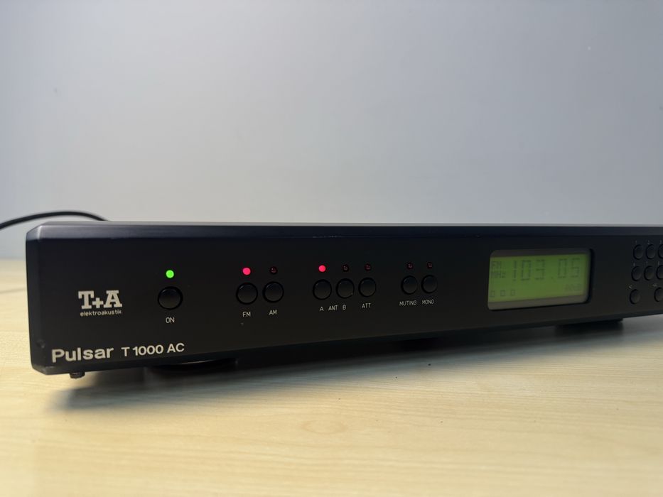 Tuner T+A Pulsar T1000 AC - Hi‑Fi FM/AM stereo solidny sprzęt, pamięć