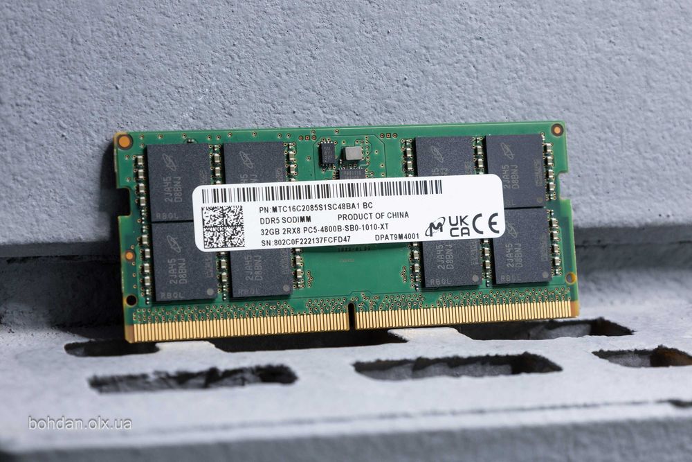 micron ddr5 4800 - купити комп'ютери та комплектуючі - Ціна на OLX.ua