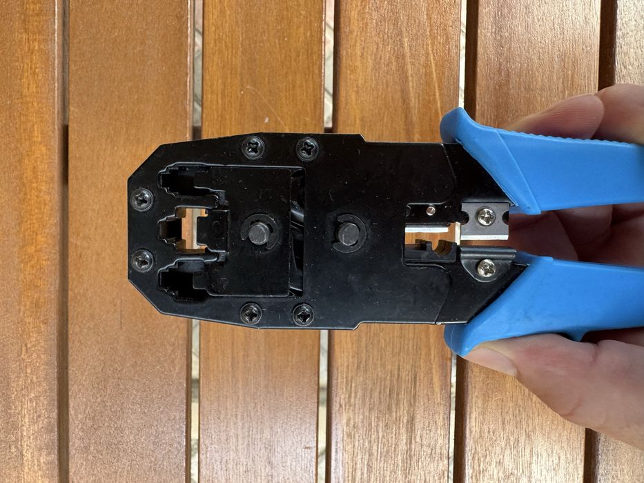 Обжимка для интернет-кабеля RJ45 (кримпер)