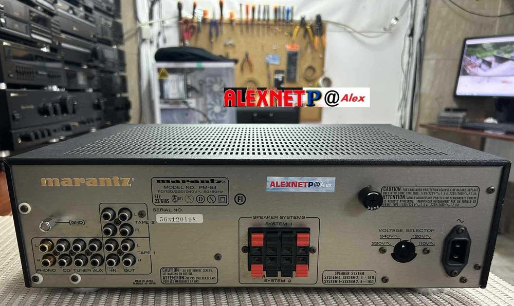 Marantz Digital PM-64 Amplificador potente e impecável