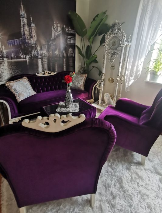 Okazja luksusowe meble włoskie w barokowym stylu