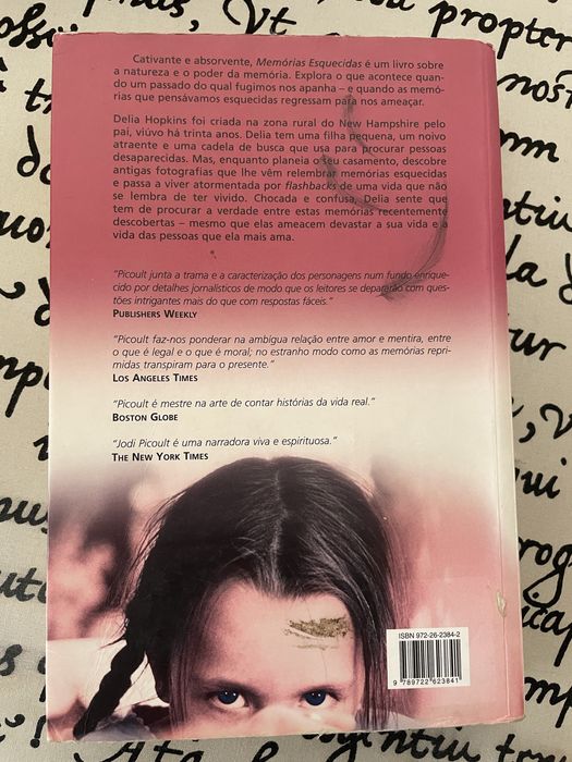 Livro Memórias Esquecidas