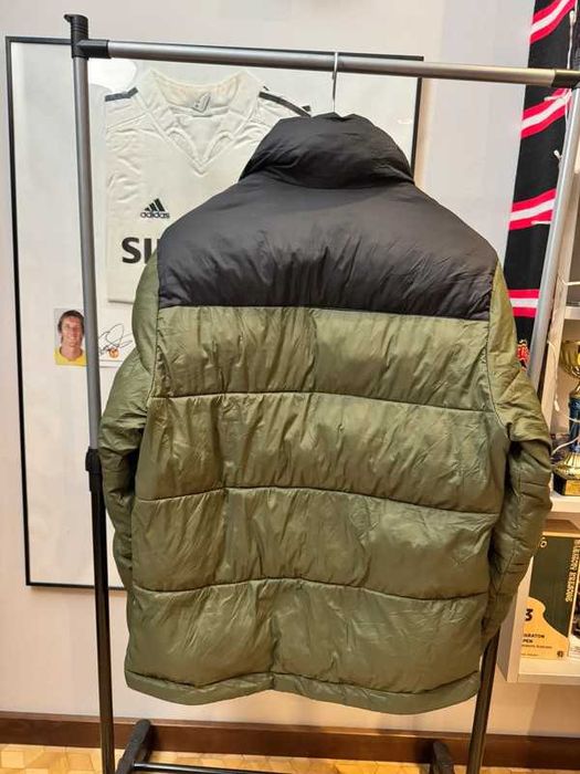Kurtka Napapijri Khaki Black Logo Down Jacket M