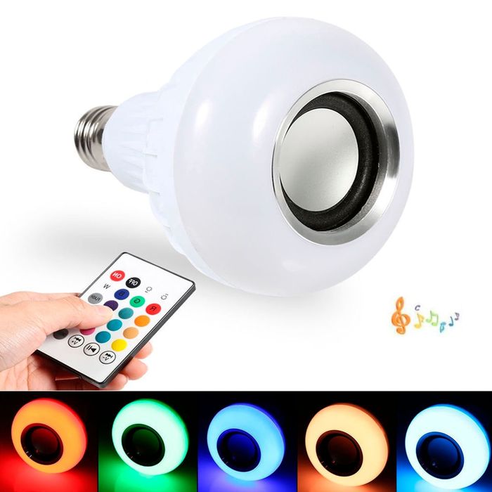 Lâmpada LED Bluetooth