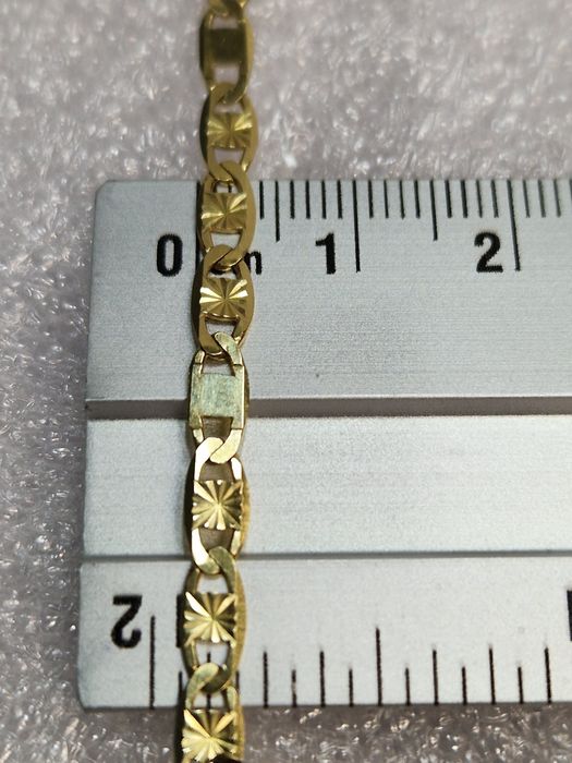 Piękny łańcuszek splot Marina nowy PR 585 dł 50cm