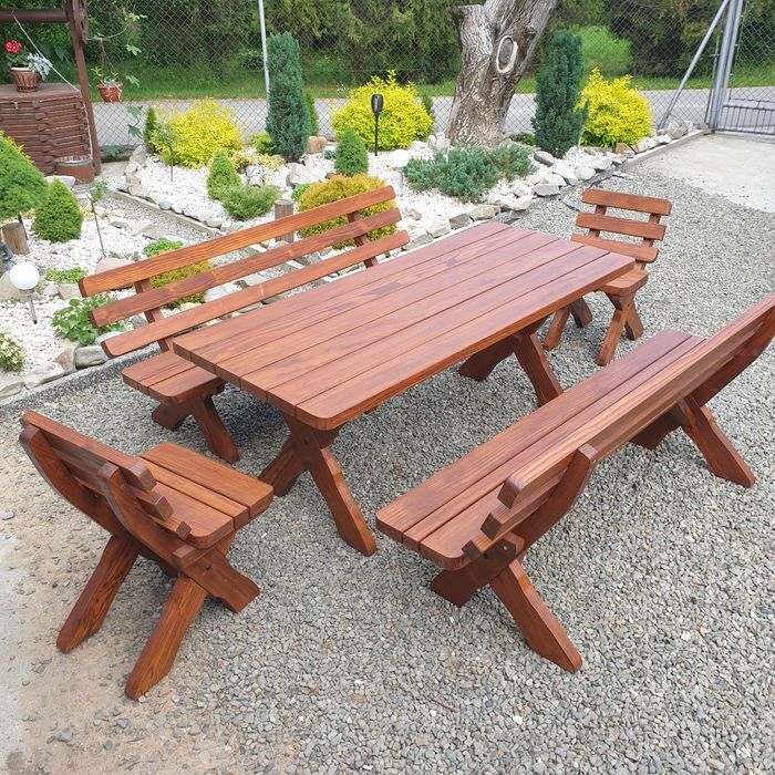 Meble ogrodowe z drewna