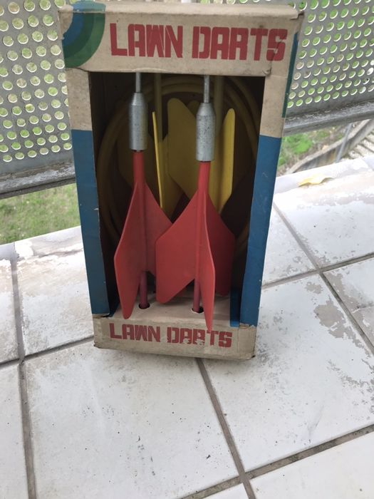 Brinquedo antigo (jogo setas anos 60)