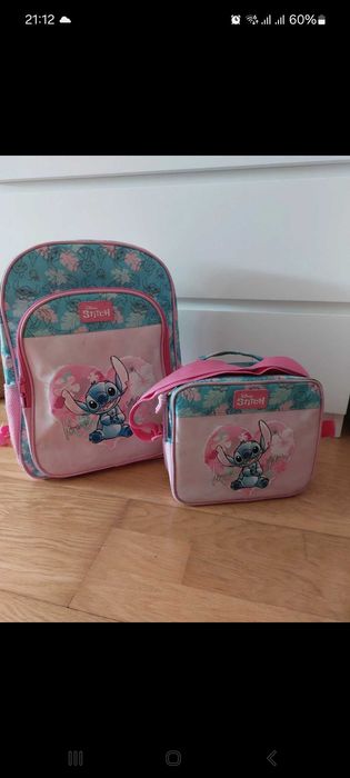 Mochila escolar + lancheira