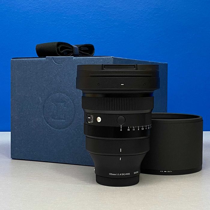 Sigma ART 135mm f/1.4 DG | Sony FE | NOVA | 5 ANOS DE GARANTIA