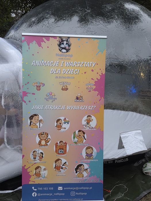 Animacje dla dzieci – ferie, bale karnawałowe, warsztaty