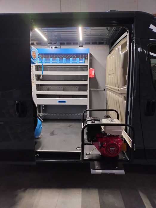 Zabudowa warsztatowa, serwisowa Master, Ducato, Sprinter, Crafter, TGE