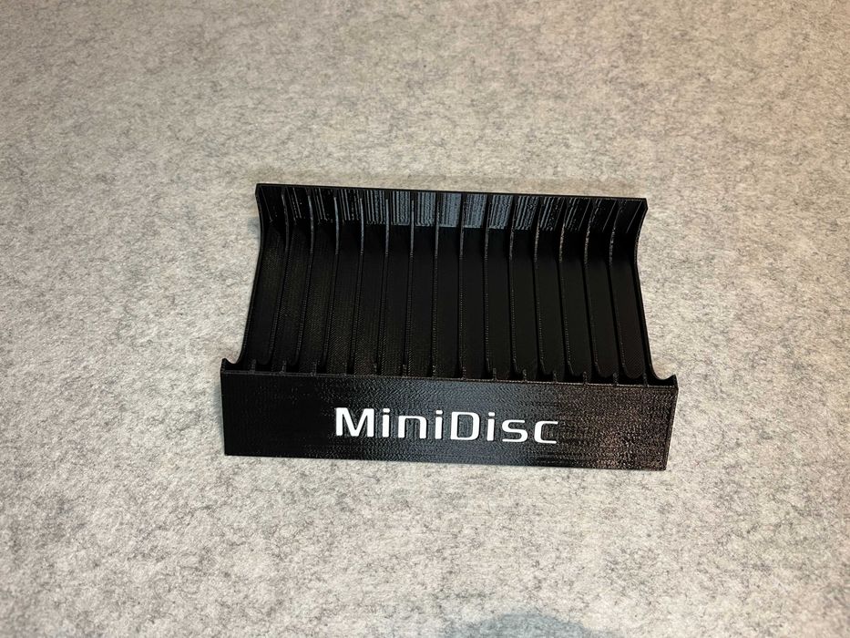 3x Podstawka na plyty MD MiniDisc