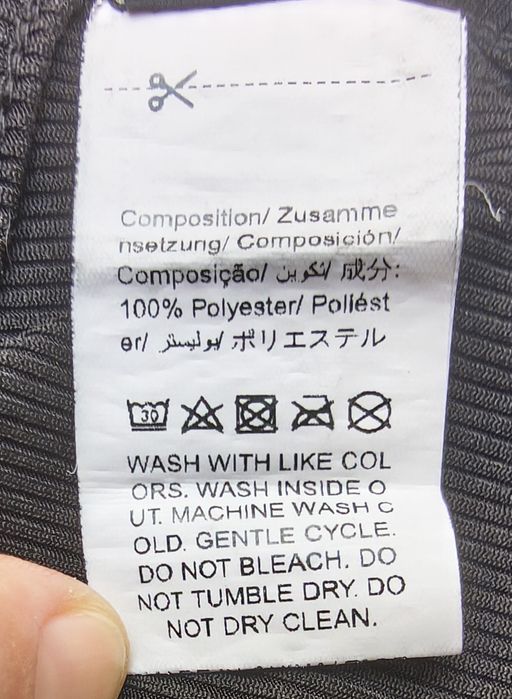 Czarny prążkowany crop top wycięte plecy paski Shein M 38 halter prążek basic sportowy