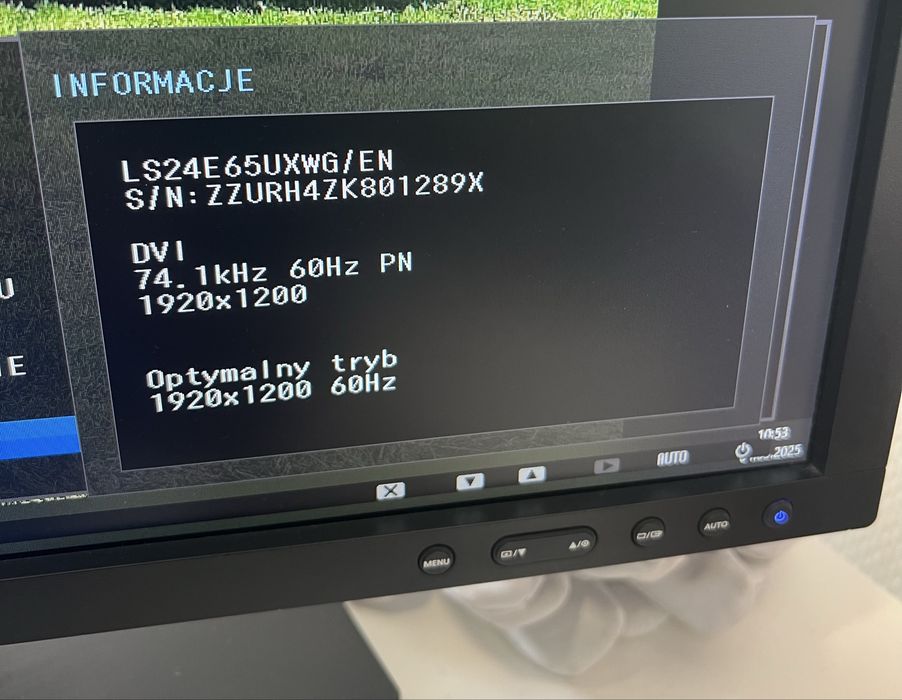 Monitor SAMSUNG S24E650XW 24 cale