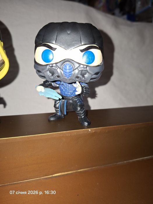 Фигурки Мортал Комбат Mortal Kombat Скорпион Саб-зиро поп pop