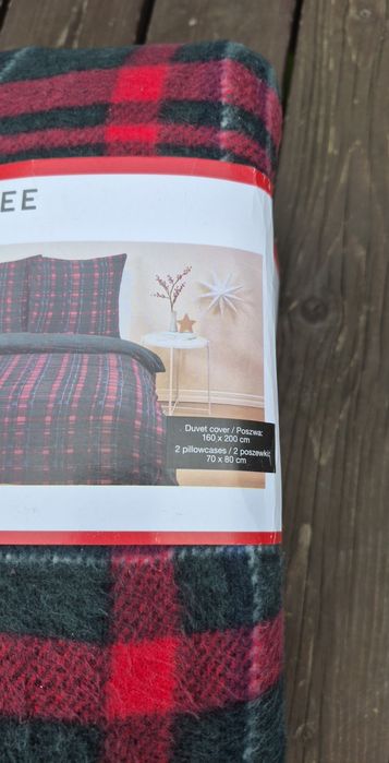 Smukee pościel polarowa pasy kolorowa 160x200 Nowa