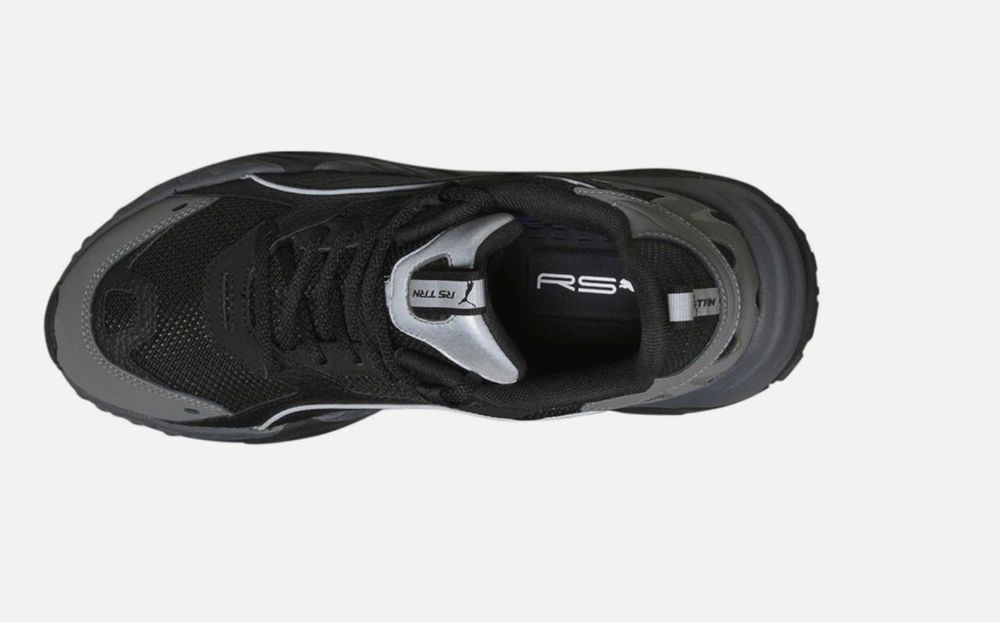 Чоловічі кросівки PUMA RS-Trck Slate (391577-01), чорні, розмір 46 / US 12 / 30 см