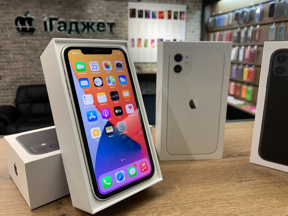 iPhone 11 128GB (White) Neverlock. Кредит. Гарантія