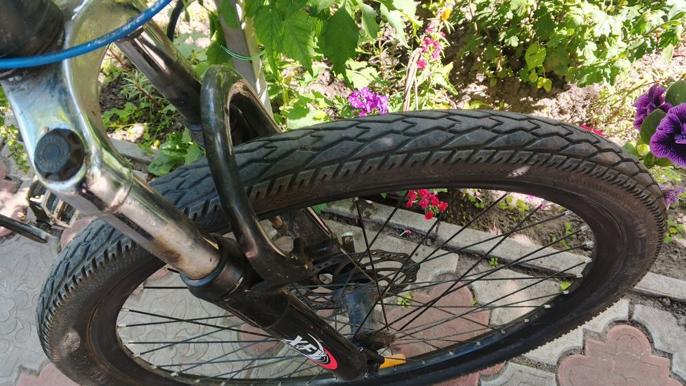 BENETTI велосипед в гарячому стані все працює, дискові гальма  ,,15" р