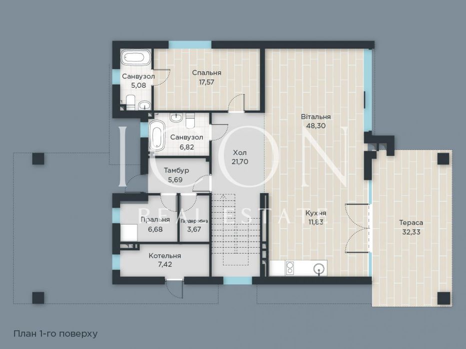 БЕЗ % | Продаж будинку | 315м² | с.Козин | КМ InWood