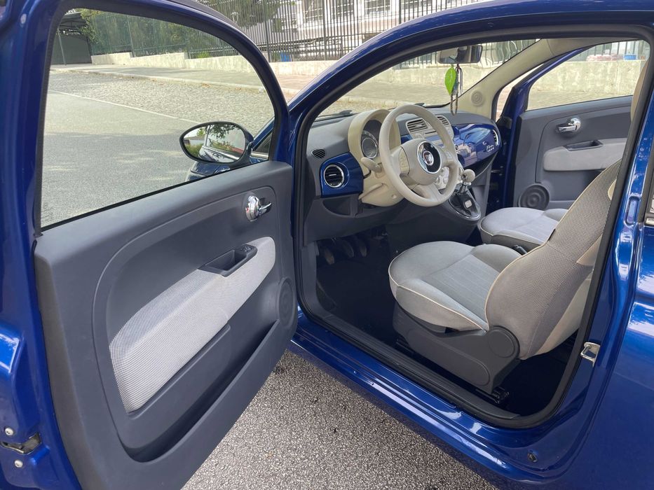 Fiat 500 1.2 Lounge 124mil Km's NACIONAL