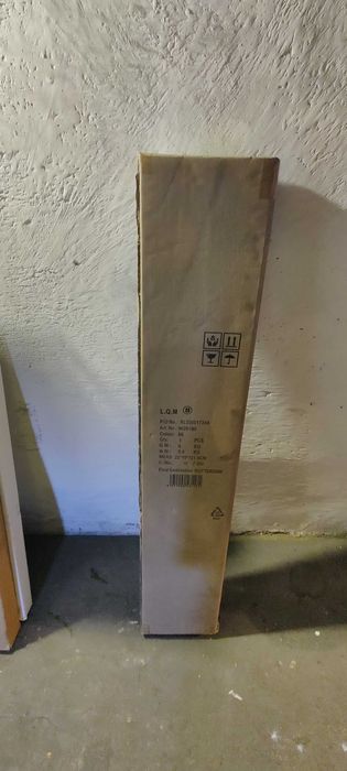 Lampa Wisząca Black/Wood