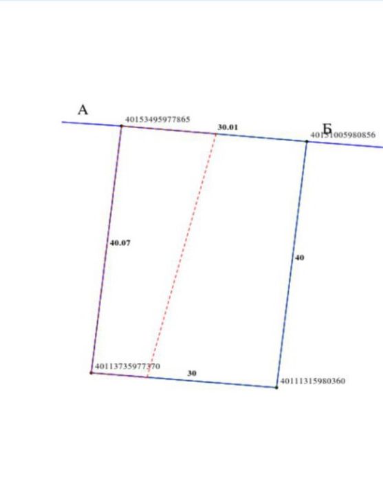 Земельна ділянка вул.Кармелюка Фасадна